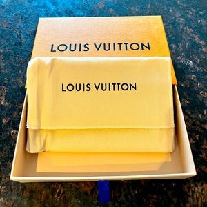 Authentic Louis Vuitton box and dust bag